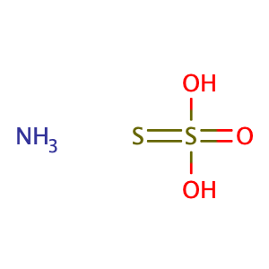 azane; sulfurothioic O-acid,CAS No. 10103-43-2.