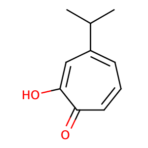 2-hydroxy-4-isopropyl-2,4,6-cycloheptatrien-1-one,CAS No. 499-44-5.