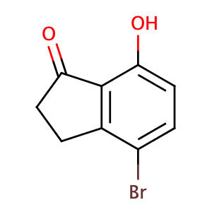 4-bromo-7-hydroxy-1-indanone,CAS No. 81945-13-3.