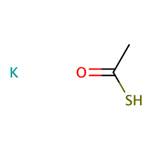 Potassium thioacetate,CAS No. 10387-40-3.