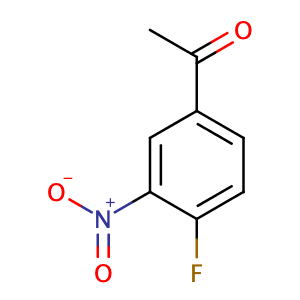4'-Fluoro-3'-nitroacetophenone,CAS No. 400-93-1.