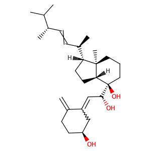 (5Z,7E)-(3R)-3,7,8-trihydroxy-9,10-seco-5,7,10(19)-ergostatrien,CAS No. 84985-78-4.