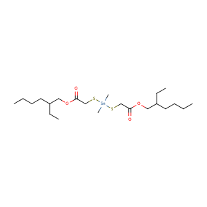dimethyltin bis(isooctyl thioglycollate),CAS No. 57583-35-4.