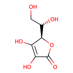 L(+)-Ascorbic acid,CAS No. 50-81-7.