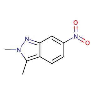 2,3-Dimethyl-6-nitro-2H-indazole,CAS No. 444731-73-1.
