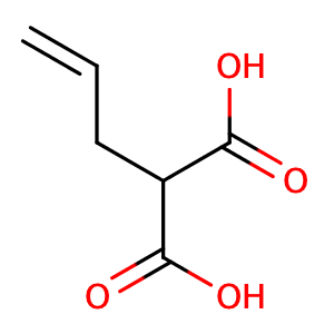 2-prop-2-enylpropanedioic acid,CAS No. 2583-25-7.