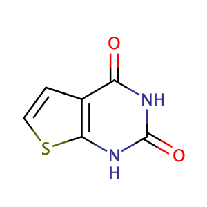 thieno[2,3-d]pyrimidine-2,4-diol,CAS No. 18740-38-0.