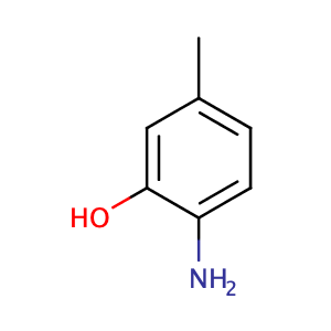 2-amino-5-methylphenol,CAS No. 2835-98-5.
