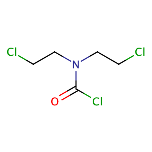 N,N-bis(2-chloroethyl)carbamoyl chloride,CAS No. 2998-56-3.