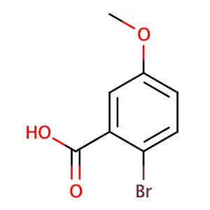 2-Bromo-5-methoxybenzoic acid,CAS No. 22921-68-2.