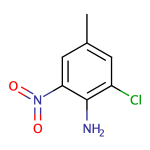 2-chloro-4-methyl-6-nitroaniline,CAS No. 5465-33-8.