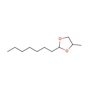 2-Heptyl-4-methyl-1,3-dioxolane,CAS No. 74094-61-4.