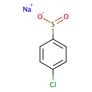 Sodium 4-chlorobenzene sulfinate,CAS No. 14752-66-0.