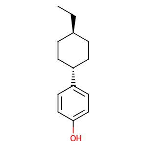 4-(trans-4-Ethylcyclohexyl)phenol,CAS No. 89100-78-7.