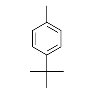 1-(tert-Butyl)-4-methylbenzene,CAS No. 98-51-1.