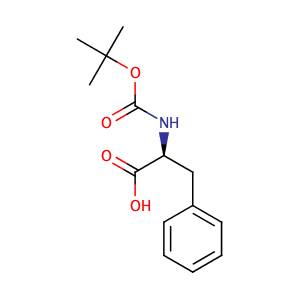 N-(tert-butoxycarbonyl)-L-phenylalanine,CAS No. 13734-34-4.