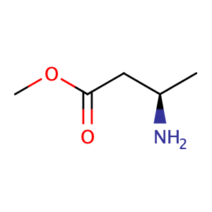 (R)-3-aminobutanoic acid methyl ester,CAS No. 103189-63-5.