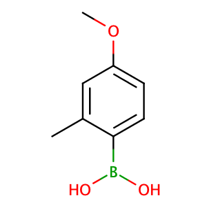 2-Methyl-4-methoxyphenylboronic acid,CAS No. 208399-66-0.