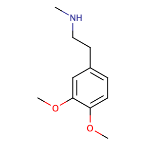 [2-(3,4-dimethoxy-phenyl)-ethyl]-methyl-amine,CAS No. 3490-06-0.