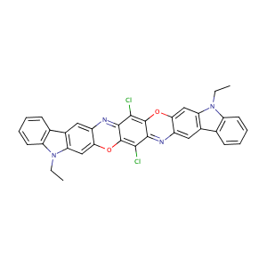 Pigment Violet 23,CAS No. 6358-30-1.