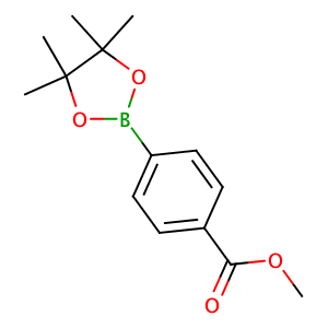 4-(4,4,5,5-Tetramethyl-[1,3,2]dioxaborolan-2-yl)-benzoic acid methyl ester,CAS No. 171364-80-0.