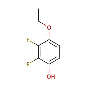 1-Hydroxy-4-ethoxy-2,3-difluorobenzene,CAS No. 126163-56-2.