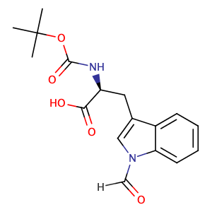 N-(tert-Butoxycarbonyl)-N'-formyl-L-tryptophan,CAS No. 47355-10-2.
