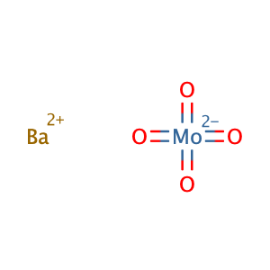 Molybdate(MoO42-),barium(1:1),(T-4)-,CAS No. 7787-37-3.