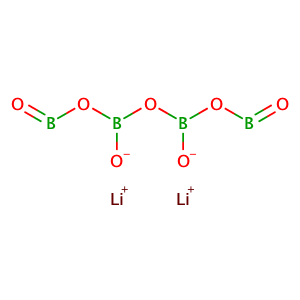 Lithium tetraborate,CAS No. 12007-60-2.