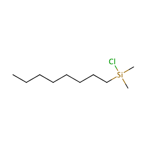 chloro-dimethyl-octylsilane,CAS No. 18162-84-0.