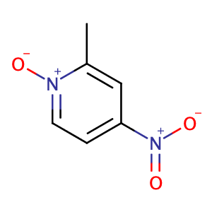 2-methyl-4-nitropyridine 1-oxide,CAS No. 5470-66-6.