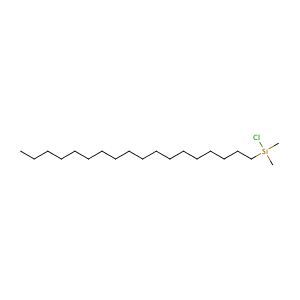 chloro-dimethyl-octadecylsilane,CAS No. 18643-08-8.