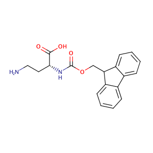 (R)-2-((((9H-Fluoren-9-yl)methoxy)carbonyl)amino)-4-aminobutanoic acid,CAS No. 201484-12-0.