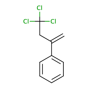 4,4,4-trichlorobut-1-en-2-ylbenzene,CAS No. 20057-31-2.