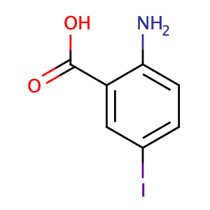 2-Amino-5-iodobenzoic acid,CAS No. 5326-47-6.