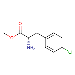 methyl2-amino-3-(4-chlorophenyl)propanoate,CAS No. 23434-96-0.
