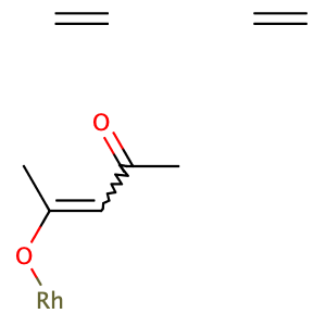 Acetylacetonatobis(ethylene)rhodium(I),CAS No. 12082-47-2.