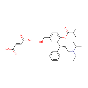 (R)-Fesoterodine fumarate,CAS No. 286930-03-8.