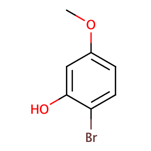 2-Bromo-5-methoxyphenol,CAS No. 63604-94-4.