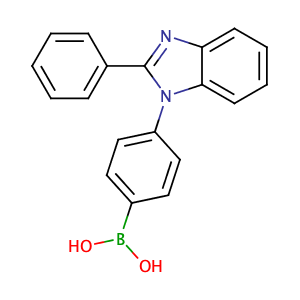 (4-(2-Phenyl-1H-benzo[d]imidazol-1-yl)phenyl)boronic acid,CAS No. 867044-33-5.