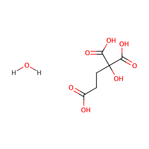 Citric acid monohydrate,CAS No. 5949-29-1.