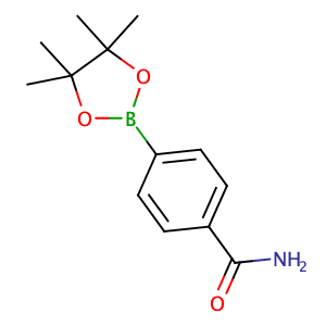 4 - Aminocarbonylphenylboronic acid pinacol ester,CAS No. 179117-44-3.
