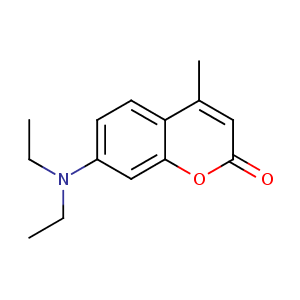 7-(Diethylamino)-4-methylcoumarin,CAS No. 91-44-1.