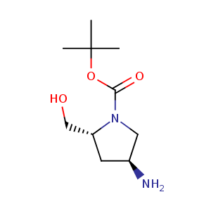 1,1-Dimethylethyl (2R,4S)-4-amino-2-(hydroxymethyl)-1-pyrrolidinecarboxylate,CAS No. 179472-26-5.