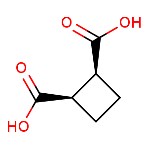 cis-1,2-Cyclobutanedicarboxylic acid,CAS No. 1461-94-5.