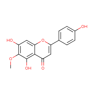 Hispidulin,CAS No. 1447-88-7.