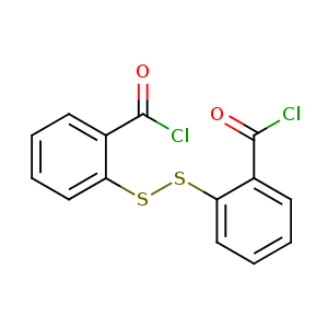 Benzoyl chloride,2,2'-dithiobis-,CAS No. 19602-82-5.
