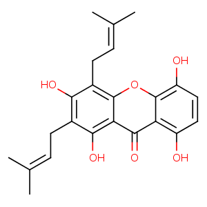Gartanin,CAS No. 33390-42-0.