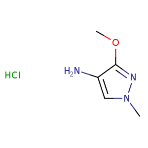 3-methoxy-1-methyl-1H-pyrazol-4-amine hydrochloride,CAS No. 1431962-46-7.