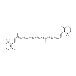 β-Carotene,CAS No. 7235-40-7.